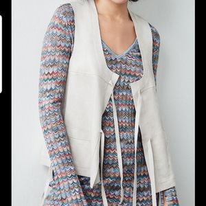 BCBGMAXAZARIA Faux Suede Vest